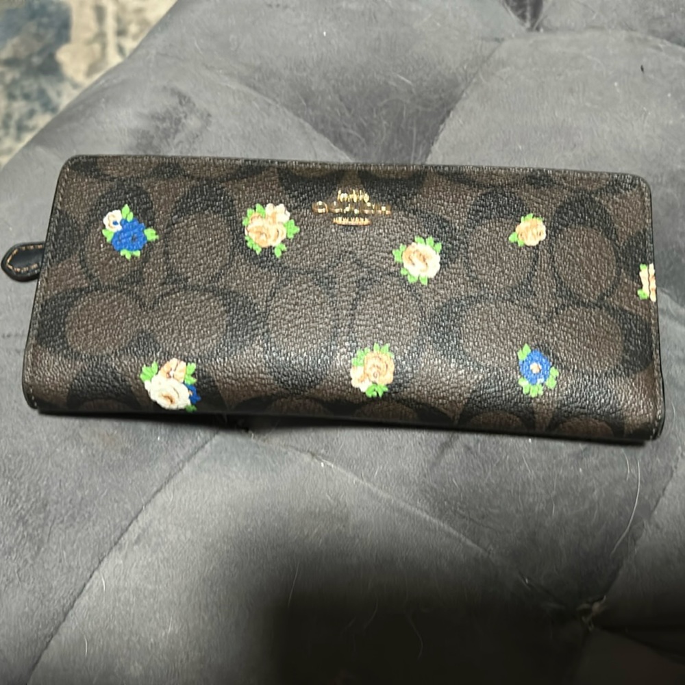 Gently loved Coach wallet